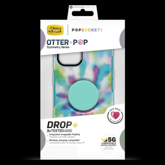 OtterBox Accessories - OTTERBOX PopSockets Otter+POP iPhone 13 PRO MAX Day Trip Tie-Dye Symmetry Case